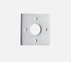 Tradco IVER ADAPTOR PLATE SQUARE ROSE Restoration Hardware