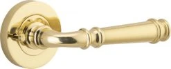Door Handles & Levers IVER DOOR LEVER VERONA ROUND ROSE BACKPLATE