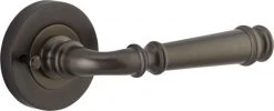 Door Handles & Levers IVER DOOR LEVER VERONA ROUND ROSE BACKPLATE