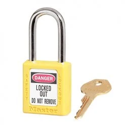 Master Lock MASTERLOCK 410 THERMOPLASTIC SAFETY PADLOCK (VARIOUS COLOURS) 9 Master Lock MASTERLOCK 410 THERMOPLASTIC SAFETY PADLOCK (VARIOUS COLOURS)