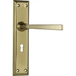 TRADCO DOOR LEVER MENTON PAIR Handles & Hardware