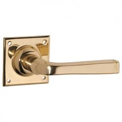 Door Handles & Levers TRADCO MENTON LEVER ON SQUARE ROSE