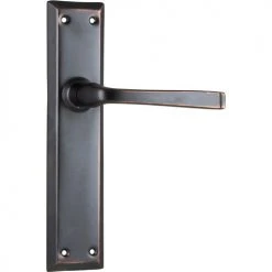 TRADCO DOOR LEVER MENTON PAIR Handles & Hardware