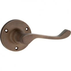 TRADCO VICTORIAN LEVER ON ROSE