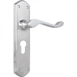 TRADCO WINDSOR LEVER ON PLATE