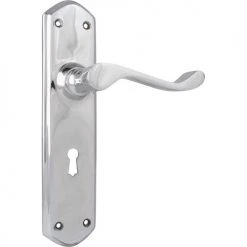 TRADCO WINDSOR LEVER ON PLATE