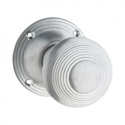Door Handles & Levers TRADCO DOOR KNOB REEDED MORTICE
