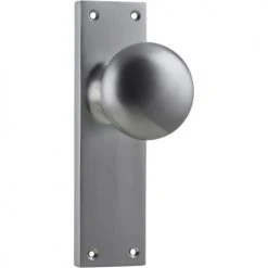 TRADCO VICTORIAN KNOB ON PLATE Handles & Hardware