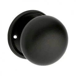 TRADCO DOOR KNOB PLAIN ROUND ROSE