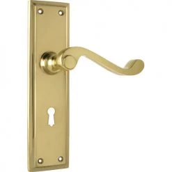 Handles & Hardware TRADCO DOOR LEVER MILTON PAIR