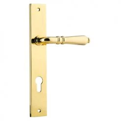 IVER DOOR LEVER SARLAT RECTANGULAR BACKPLATE