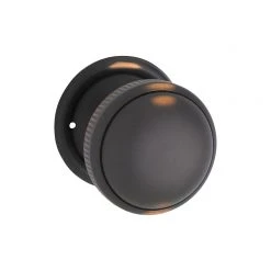 TRADCO SMALL DOOR KNOB MILLED EDGE Door Handles & Levers