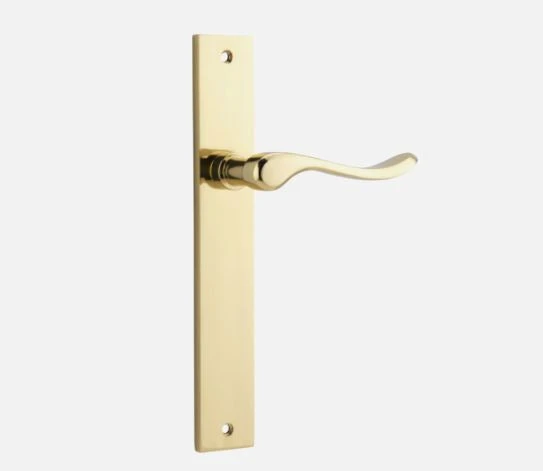 Door Handles & Levers IVER DOOR LEVER STIRLING RECTANGULAR BACKPLATE 1 Door Handles & Levers IVER DOOR LEVER STIRLING RECTANGULAR BACKPLATE