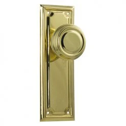 Door Handles & Levers TRADCO DOOR KNOB EDWARDIAN LATCH PAIR