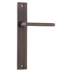 IVER DOOR LEVER BALTIMORE RECTANGULAR BACKPLATE