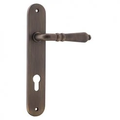 IVER DOOR LEVER SARLAT OVAL BACKPLATE Handles & Hardware