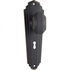 Door Handles & Levers TRADCO DOOR KNOB ELWOOD ART DECO