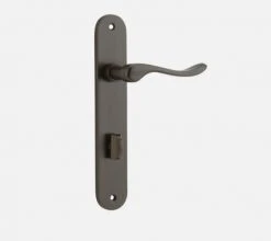 IVER DOOR LEVER STIRLING OVAL BACKPLATE Door Handles & Levers