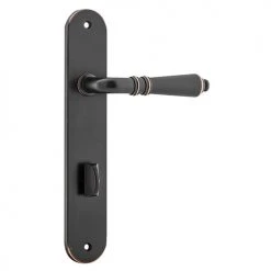 IVER DOOR LEVER SARLAT OVAL BACKPLATE Handles & Hardware