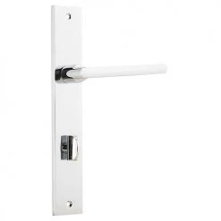 IVER DOOR LEVER BALTIMORE RECTANGULAR BACKPLATE