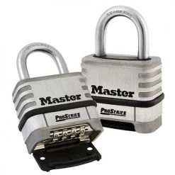Master Lock Padlocks MASTER PROSERIES STAINLESS STEEL COMBINATION PADLOCK 1174D
