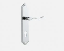 IVER DOOR LEVER STIRLING SHOULDERED BACKPLATE Door Handles & Levers