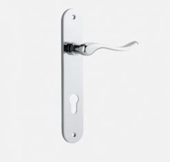 IVER DOOR LEVER STIRLING OVAL BACKPLATE Door Handles & Levers