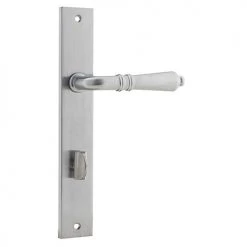 IVER DOOR LEVER SARLAT RECTANGULAR BACKPLATE