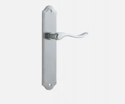 IVER DOOR LEVER STIRLING SHOULDERED BACKPLATE Door Handles & Levers