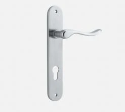 IVER DOOR LEVER STIRLING OVAL BACKPLATE Door Handles & Levers