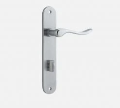 IVER DOOR LEVER STIRLING OVAL BACKPLATE Door Handles & Levers