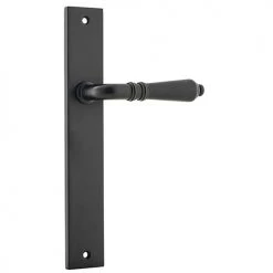 IVER DOOR LEVER SARLAT RECTANGULAR BACKPLATE