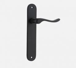 IVER DOOR LEVER STIRLING OVAL BACKPLATE Door Handles & Levers