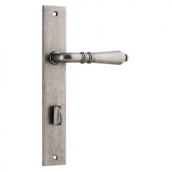 IVER DOOR LEVER SARLAT RECTANGULAR BACKPLATE