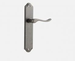 IVER DOOR LEVER STIRLING SHOULDERED BACKPLATE Door Handles & Levers