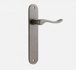 IVER DOOR LEVER STIRLING OVAL BACKPLATE Door Handles & Levers