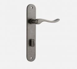 IVER DOOR LEVER STIRLING OVAL BACKPLATE Door Handles & Levers