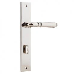 IVER DOOR LEVER SARLAT RECTANGULAR BACKPLATE