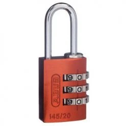 ABUS 3-WHEEL 20MM COMBINATION ALUMINIUM PADLOCK 145/20 VARIOUS COLOURS 9 ABUS 3-WHEEL 20MM COMBINATION ALUMINIUM PADLOCK 145/20 VARIOUS COLOURS