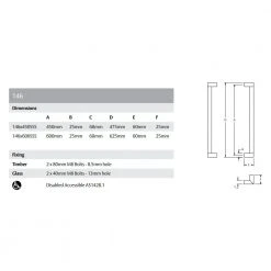 LOCKWOOD ENTRANCE PULL HANDLE - 146 Pull Handles