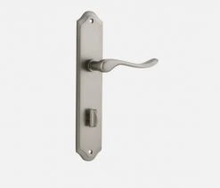 IVER DOOR LEVER STIRLING SHOULDERED BACKPLATE Door Handles & Levers