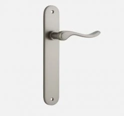 IVER DOOR LEVER STIRLING OVAL BACKPLATE Door Handles & Levers