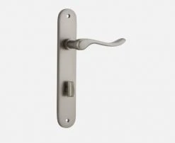 IVER DOOR LEVER STIRLING OVAL BACKPLATE Door Handles & Levers