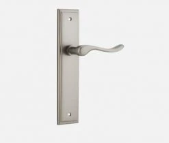 Door Handles & Levers IVER DOOR LEVER STIRLING STEPPED BACKPLATE