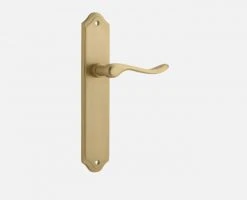 IVER DOOR LEVER STIRLING SHOULDERED BACKPLATE Door Handles & Levers