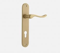 IVER DOOR LEVER STIRLING OVAL BACKPLATE Door Handles & Levers