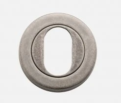 Restoration Hardware IVER OVAL ESCUTCHEON FORGED ROUND