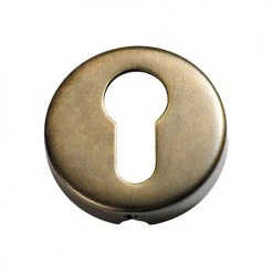 TRADCO ESCUTCHEON SHEET BRASS EURO D50xP10mm Escutcheons