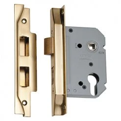 Deals The Lock Shop 29 TRADCO REBATED EURO MORTICE LOCK (47.5MM PITCH) Entrance Sets