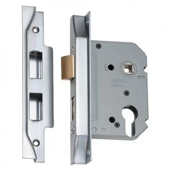 TRADCO REBATED EURO MORTICE LOCK (47.5MM PITCH) Entrance Sets